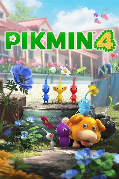 Pikmin 4 cover image