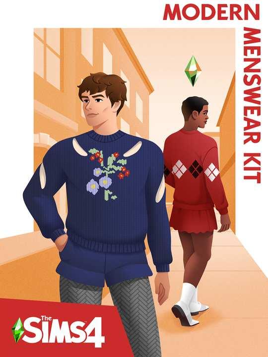 The Sims 4: Modern Menswear Kit cover image