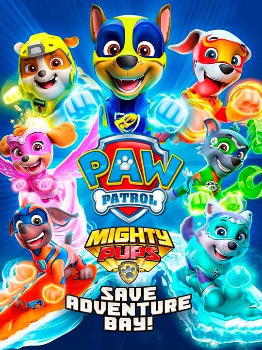 PAW Patrol Mighty Pups Save Adventure Bay cover image